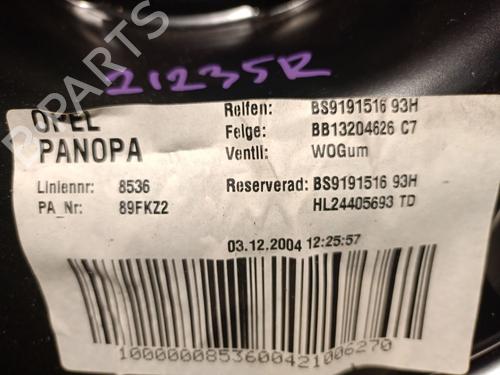 Felg OPEL VECTRA C (Z02) 1.9 CDTI (F69) | BP20075053C45 