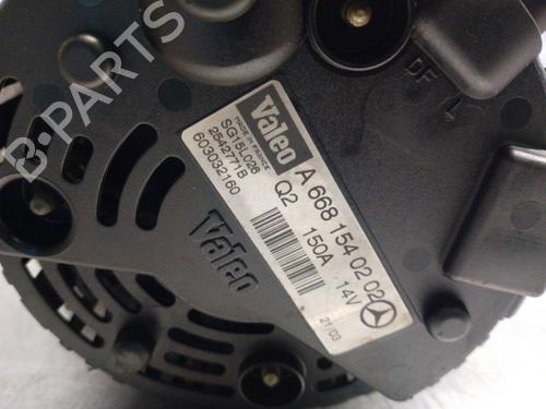 Alternator MERCEDES-BENZ A-CLASS (W168) A 170 CDI (168.009, 168.109) | BP19787217M7 