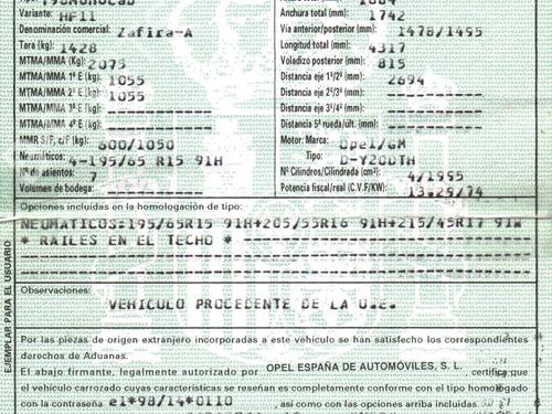 Alternator OPEL ZAFIRA A MPV (T98) 2.0 DTI 16V (F75) | BP13016343M7 