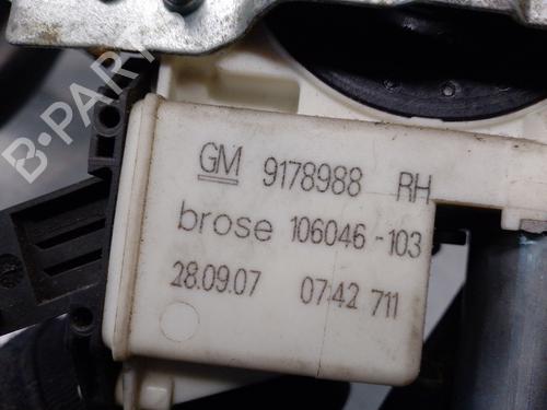 Front right window mechanism OPEL VECTRA C Estate (Z02) 1.9 CDTI (F35) | BP18133312C23 