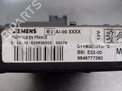 Fuse box PEUGEOT 206 Hatchback (2A/C) 2.0 HDI 90 | BP13296523E1 
