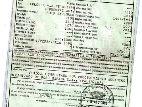 Used Parts FORD USA EXPLORER (U2, U_)    1058796