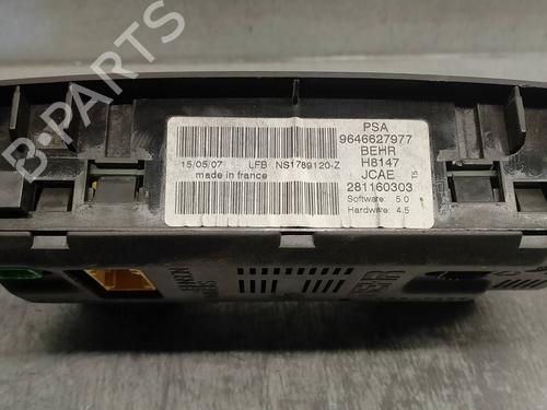 Climate control PEUGEOT 307 SW (3H) 1.6 HDI 90 | BP17497695I5 