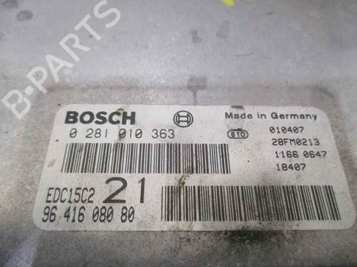 Engine control unit (ECU) PEUGEOT 406 (8B) 2.0 HDI 110 | BP2049040M57 