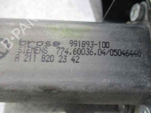 Rear left window mechanism MERCEDES-BENZ E-CLASS (W211) E 320 CDI 4-matic (211.089) | BP2102666C24 
