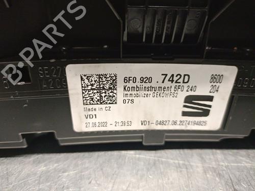 Instrument cluster SEAT IBIZA V (KJ1, KJG) 1.0 TGI | BP19488774C47 