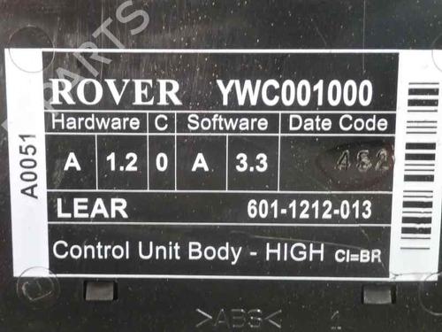 Electronic module ROVER 75 (RJ) 2.0 CDT | BP2066438M83 