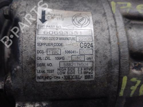 AC compressor ALFA ROMEO 159 Sportwagon (939_) 1.9 JTDM 16V (939BXC1B, 939BXC12) | BP13088019M34 
