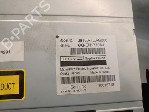 Radio HONDA ACCORD VIII (CU) 2.2 i-DTEC (CU3) | BP19125637E6 