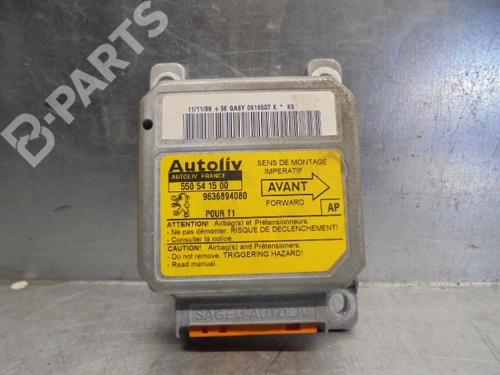 Used ECU airbags ECU airbags PEUGEOT 206 Hatchback (2A/C) 1.4 i (75 hp) 8590059 8590059