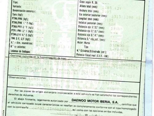 Used Left front door Left front door DAEWOO MATIZ (M100, M150) 0.8 (52 hp) 8120409 8120409