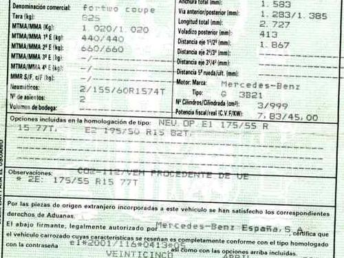 Used Parts SMART FORTWO Coupe (451)  1.0 (451.330, 451.334)  754748