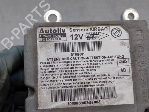 Airbag styreenhed LANCIA YPSILON (843_) 1.3 D Multijet (843.AXE11, 843.AXE1A) | BP18071694M53 