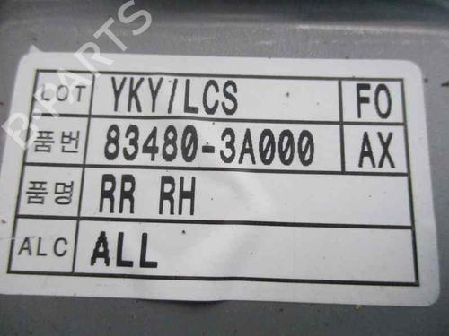 Rear right window mechanism HYUNDAI TRAJET (FO) 2.0 CRDi | BP2087384C25 