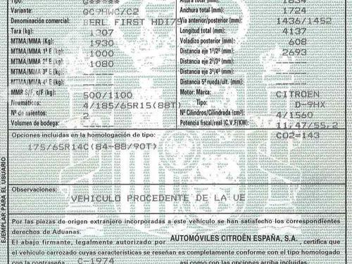 Ignition barrel CITROËN BERLINGO Box Body/MPV (B9) 1.6 HDi 75 | BP6874564M48  - Image 6