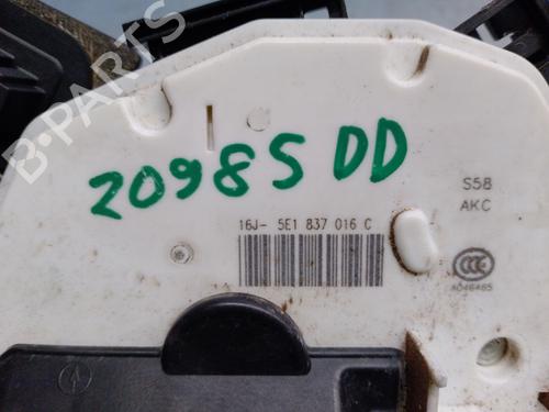 Front right lock SKODA OCTAVIA III (5E3, NL3, NR3) 1.6 TDI | BP19486018C97 