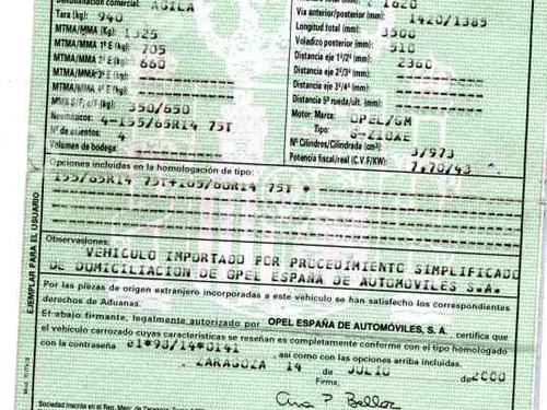 Rear axle OPEL AGILA (A) (H00) 1.0 12V (F68) | BP5602105M2  - Image 10