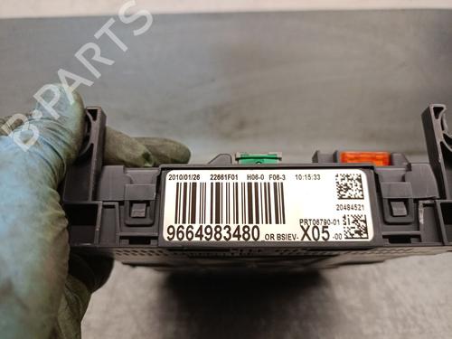 Fuse box CITROËN C3 Picasso (SH_) 1.6 HDi | BP19310380E1 