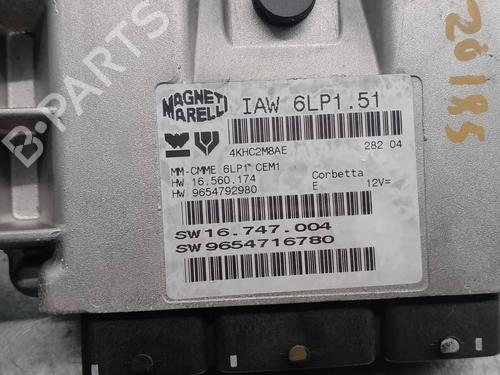 Engine control unit (ECU) PEUGEOT 307 CC (3B) 2.0 16V | BP17587567M57 