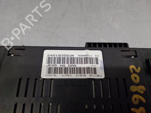 Instrument cluster RENAULT SCÉNIC III (JZ0/1_) 1.6 dCi (JZ00, JZ12) | BP19131464C47