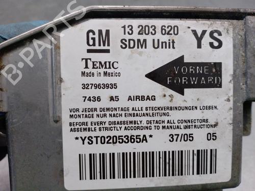 ECU airbags OPEL MERIVA A MPV (X03) 1.3 CDTI (E75) | BP18113772M53 