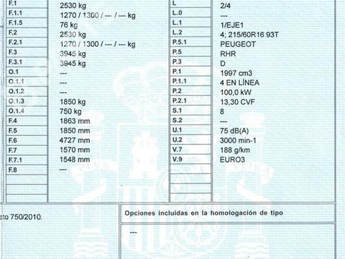 Right slide door PEUGEOT 807 (EB_) 2.0 HDI | BP10097830C75  - Image 6