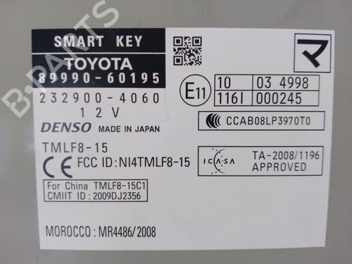 Electronic module TOYOTA LAND CRUISER PRADO (_J15_) 3.0 D-4D (KDJ155_, KDJ150_, KDJ150R, KDJ155R) | BP19085806M83 