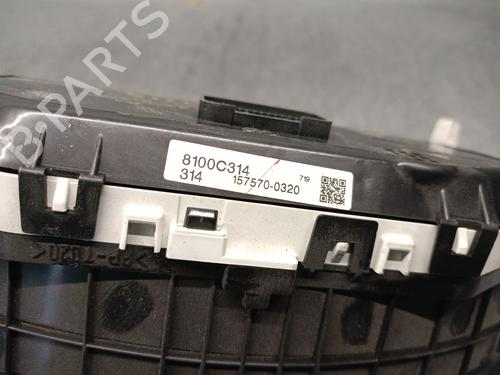 Instrument cluster MITSUBISHI MIRAGE / SPACE STAR VI Hatchback (A0_A) 1.0 (A05A) | BP19696770C47 