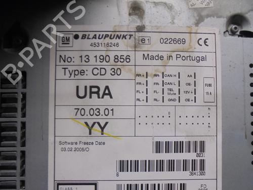 Radio OPEL ASTRA H (A04) 1.7 CDTI (L48) | BP16574232E6 