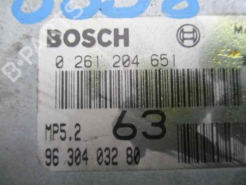 Engine control unit (ECU) PEUGEOT 406 (8B) 2.0 16V | BP2054255M57 