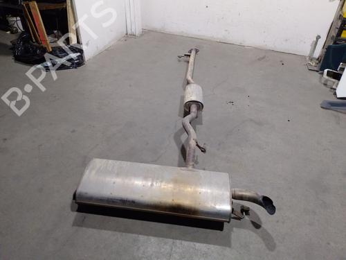 Used Exhaust system NISSAN QASHQAI II SUV (J11, J11_) 1.2 DIG-T (115 hp) 19801389