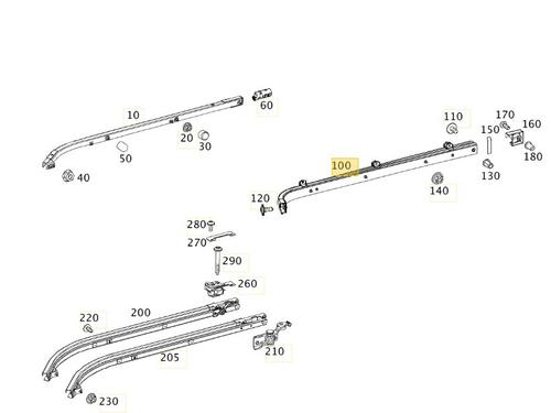 Hinge/Door check strap MERCEDES-BENZ VITO Tourer (W447) 116 CDI (447.701, 447.703, 447.705) | BP18550882C146 
