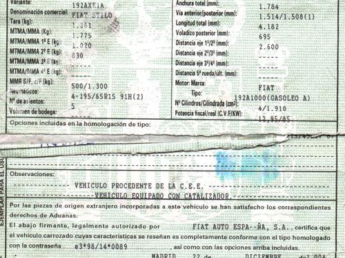 Sicherungskasten FIAT STILO (192_) 1.9 JTD (192_XE1A) | BP11933469E1 