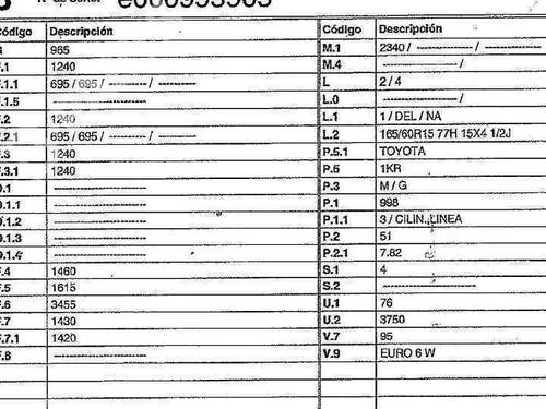 Used Parts TOYOTA AYGO (_B4_)  1.0 (KGB40)  203331