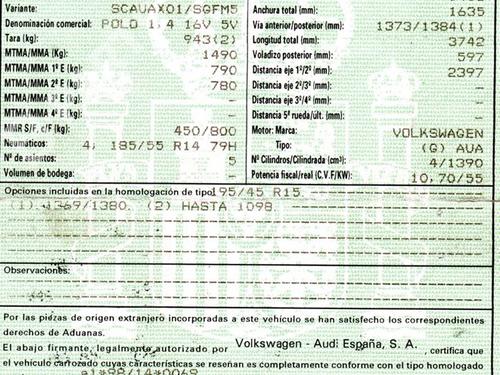 Right rear shock absorber VW POLO (6N2) 1.4 16V | BP9139592M19  - Image 13