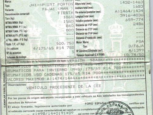 ECU airbags FORD FIESTA V (JH_, JD_) 1.4 TDCi | BP10920999M53 