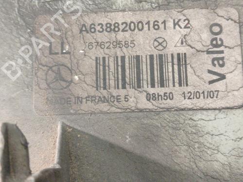 Right headlight MERCEDES-BENZ VITO Van (W638) 108 CDI 2.2 (638.094) | BP19339950C29 