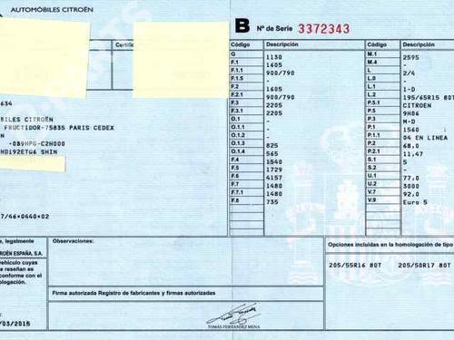 Right front window switch CITROËN C4 CACTUS 1.6 HDi 90 | BP7558623C105  - Image 9