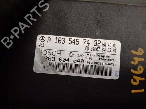 Electronic module MERCEDES-BENZ M-CLASS (W163) ML 270 CDI (163.113) | BP18113776M83 