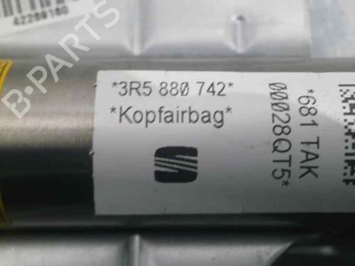 Right curtain airbag SEAT EXEO (3R2) 1.8 T | BP2309508C12 