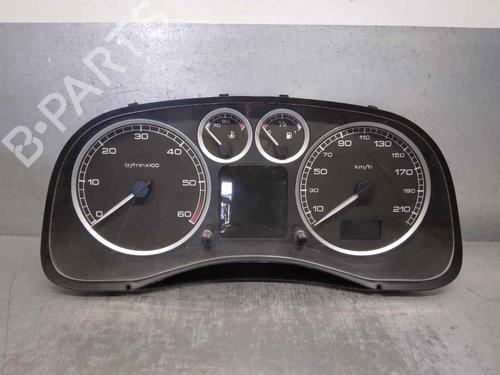 Used Instrument cluster PEUGEOT 307 (3A/C) 2.0 HDi 90 (90 hp) 18682396