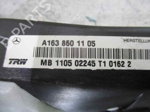 Left curtain airbag MERCEDES-BENZ M-CLASS (W163) ML 270 CDI (163.113) | BP2085011C11 