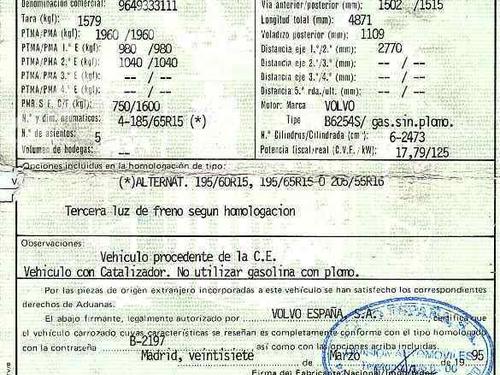 Used Parts VOLVO 960 II (964)  2.5  201768