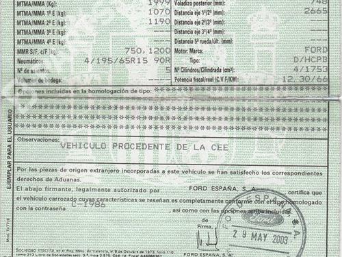 Rear left exterior door handle FORD TRANSIT CONNECT (P65_, P70_, P80_) 1.8 TDCi | BP9046131C130  - Image 10