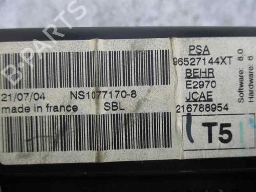Climate control PEUGEOT 407 (6D_) 1.6 HDi 110 (6D9HZC, 6D9HYC) | BP2048964I5 
