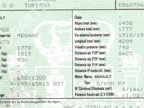 Engine control unit (ECU) RENAULT MEGANE II (BM0/1_, CM0/1_) 1.5 dCi (BM1E, CM1E) | BP9537023M57 