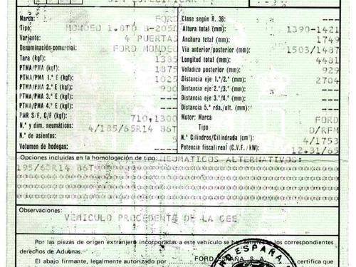 Gearbox FORD MONDEO I Saloon (GBP)  | BP2054040M3 