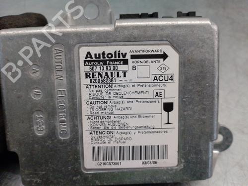 ECU airbags RENAULT MEGANE II (BM0/1_, CM0/1_) 1.5 dCi (BM1E, CM1E) | BP18266282M53 