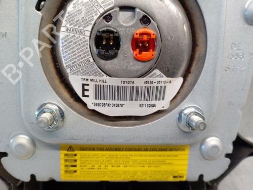Driver airbag TOYOTA AVENSIS Saloon (_T25_) 2.0 VVT-i (AZT250_, AZT250R) | BP20112443C9 