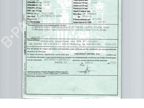 Gearbox CHEVROLET CAPTIVA (C100, C140) 2.0 D | BP19340218M3 